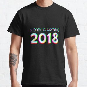 A Baby Is Coming 2018 Rainbow Classic T-Shirt RB0701 product Offical Saying Shirt Merch