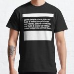 Some People... Classic T-Shirt RB0701 product Offical Saying Shirt Merch