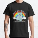 Life Is Meaningless & Everything Dies / Cute Nihilism Design  Classic T-Shirt RB0701 product Offical Saying Shirt Merch