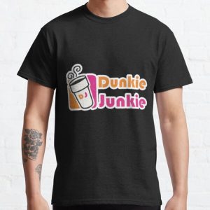 Dunkie Junkie t-shirts, hoodies, masks designs. Classic T-Shirt RB0701 product Offical Saying Shirt Merch