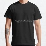 Billie Eilish Happier Than Ever| Perfect Gift|billie eilish gift Classic T-Shirt RB0801 product Offical Saying Shirt Merch
