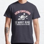 New England Patriots So Many Rings Football Fans T-Shirt  Classic T-Shirt RB0701 product Offical Saying Shirt Merch