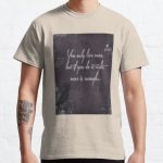 Living life once Classic T-Shirt RB0701 product Offical Saying Shirt Merch