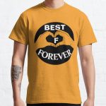 I Love My Best Friend ,Friendship Quote Essential T-Shirt Classic T-Shirt RB0701 product Offical Saying Shirt Merch