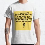 your life depends on you !! Classic T-Shirt RB0701 product Offical Saying Shirt Merch