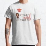 Keep Calm And love a short girl Classic T-Shirt RB0801 product Offical Saying Shirt Merch