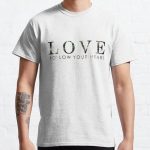 Short Love Quotes for her or him | Follow Your Heart - Cutest Classic T-Shirt RB0801 product Offical Saying Shirt Merch