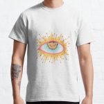 Radiate Positivity Eye Tumblr TikTok Girl Aaesthetic  Classic T-Shirt RB0801 product Offical Saying Shirt Merch